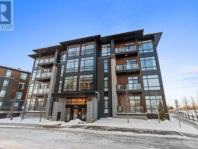 301 - 100 CORTILE PRIVATE Ottawa Ontario, K1V 2S8 - 2 Bedrooms Condo For Sale