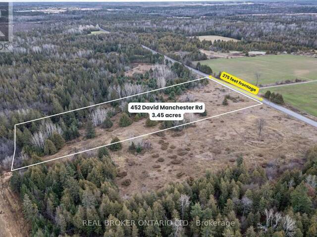 452 DAVID MANCHESTER ROAD Ottawa Ontario, K0A 1L0 - Vacant Land For Sale