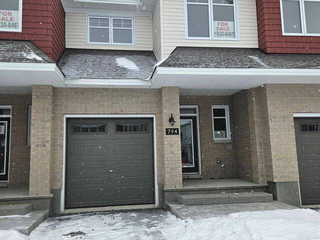 794 ANTONIO FARLEY STREET Ottawa Ontario, K4A 5N3 - 3 Bedrooms Home For Sale