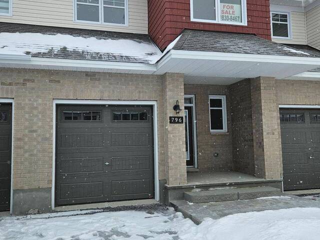 796 ANTONIO FARLEY STREET Ottawa Ontario, K4A 5N3 - 3 Bedrooms Home For Sale