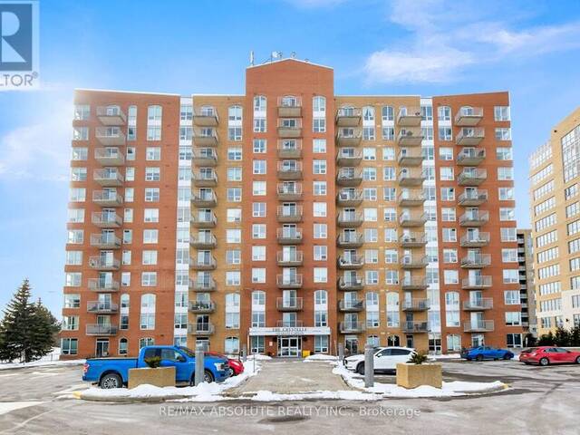 511 - 120 GRANT CARMAN DRIVE Ottawa Ontario, K2E 1C8 - 2 Bedrooms Condo For Sale