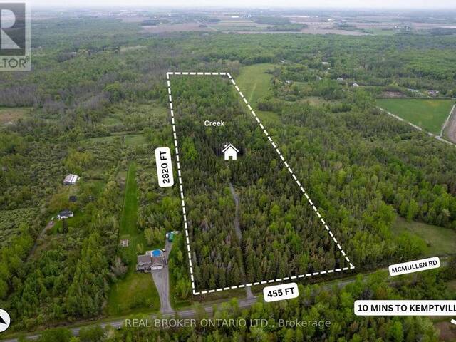 2635 MCMULLEN ROAD Ottawa Ontario, K0G 1J0 - Vacant Land For Sale