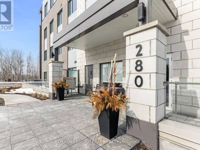 105 - 280 HERZBERG ROAD Ottawa Ontario, K2K 0N8 - 1 Bedroom Condo For Sale