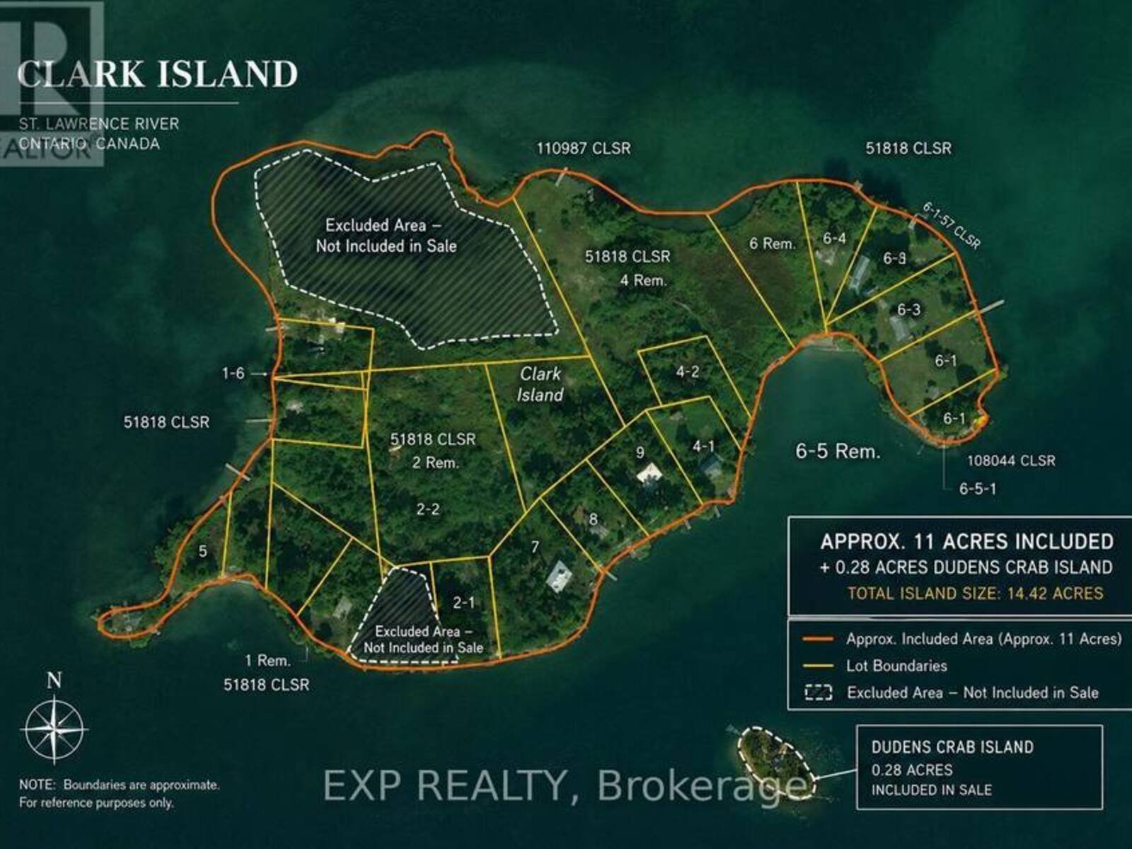 NIL CLARK ISLAND, Cornwall, Ontario K6H 5R7