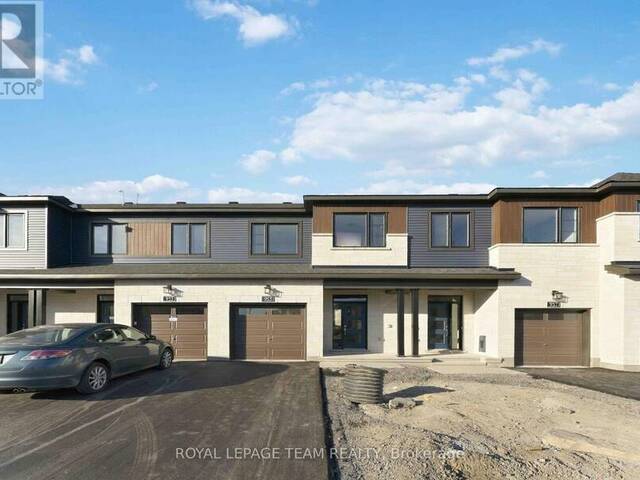 955 LOCOMOTION LANE Ottawa Ontario, K2V 0V4 - 3 Bedrooms Home For Sale