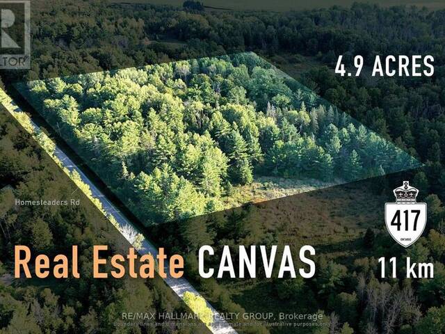 0 (B) HOMESTEADERS ROAD Fitzroy Ontario, K0A 1X0 - Vacant Land For Sale