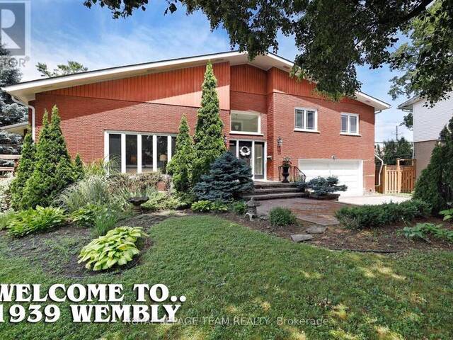 1939 WEMBLEY AVENUE Ottawa Ontario, K2A 1A8 - 5 Bedrooms Home For Sale