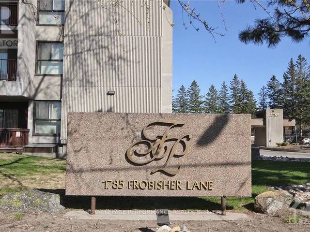 1102 - 1785 FROBISHER LANE Ottawa Ontario, K1G 3T7 - 2 Bedrooms Condo For Sale
