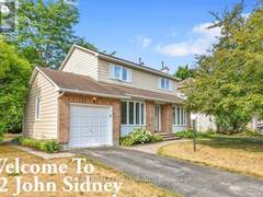 12 JOHN SIDNEY CRESCENT Ottawa Ontario, K2S 1J7