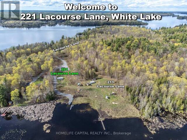 221 LACOURSE LANE Lanark Highlands Ontario, K0A 3L0 - Waterfront Land For Sale