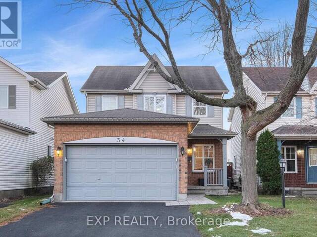 34 AVONMORE CRESCENT Ottawa Ontario, K2G 6J7 - 3 Bedrooms Home For Sale