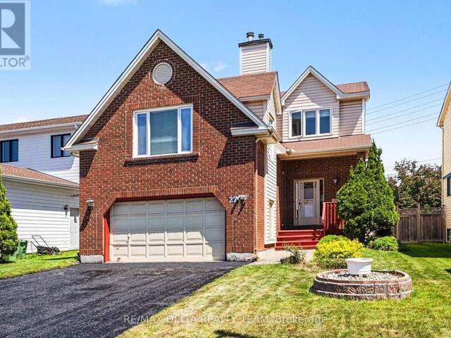 27 BRAMBLEGROVE CRESCENT Ottawa Ontario, K1T 3G1 - 5 Bedrooms Home For Sale