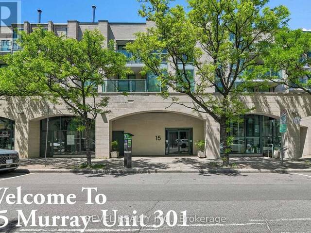 301 - 15 MURRAY STREET Ottawa Ontario, K1N 9M5 - 2 Bedrooms Condo For Sale