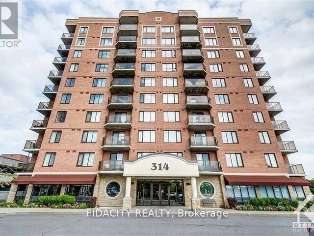 602 - 314 CENTRAL PARK DRIVE Ottawa Ontario, K2C 0R2 - 1 Bedroom Condo For Sale