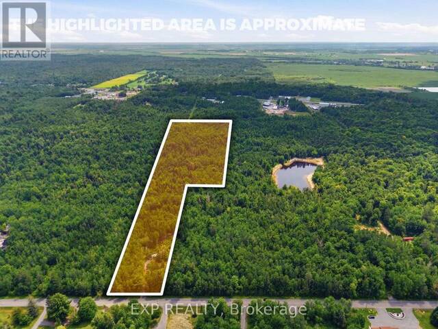 00 A2 CONCESSION ROAD 4 ROAD Alfred and Plantagenet Ontario, K0B 1L0 - Vacant Land For Sale