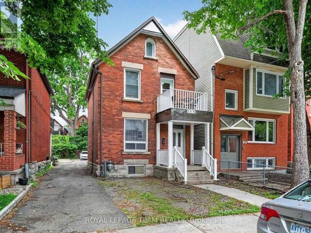 169 FLORENCE STREET Ottawa Ontario, K1R 5N3 - Multi-family Home For Sale