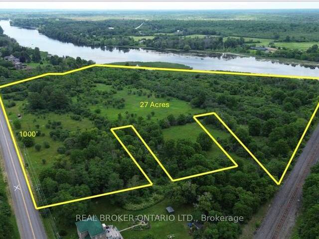 00 BROADWAY STREET E Merrickville Ontario, K0G 1N0 - Waterfront Land For Sale