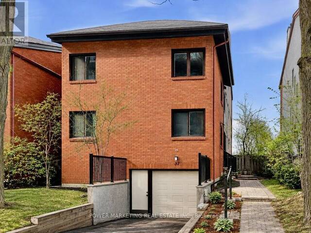 G - 37 ROBINSON AVENUE Ottawa Ontario, K1N 8N8 - 3 Bedrooms Condo For Sale