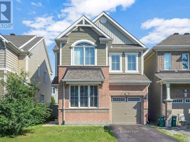 66 ESCALLONIA COURT Ottawa Ontario, K2S 0W9 - 4 Bedrooms Home For Sale