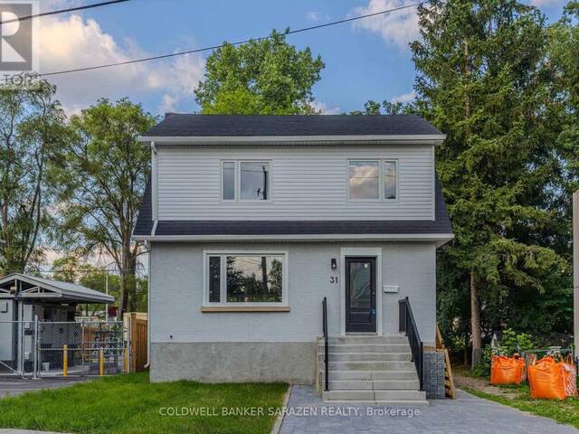 31 HARVARD AVENUE Ottawa Ontario, K1S 4Z2 - 4 Bedrooms Home For Sale