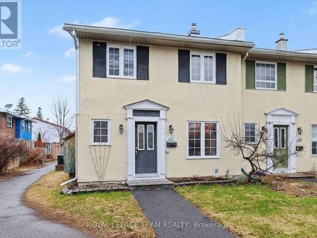 187 MONTEREY DRIVE Ottawa Ontario, K2H 7A9 - 3 Bedrooms Home For Sale