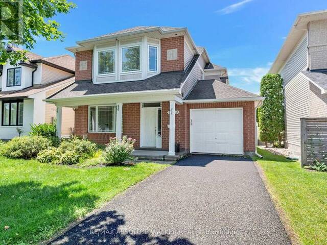2269 SANDMAN CRESCENT Ottawa Ontario, K4A 4V7 - 3 Bedrooms Home For Sale