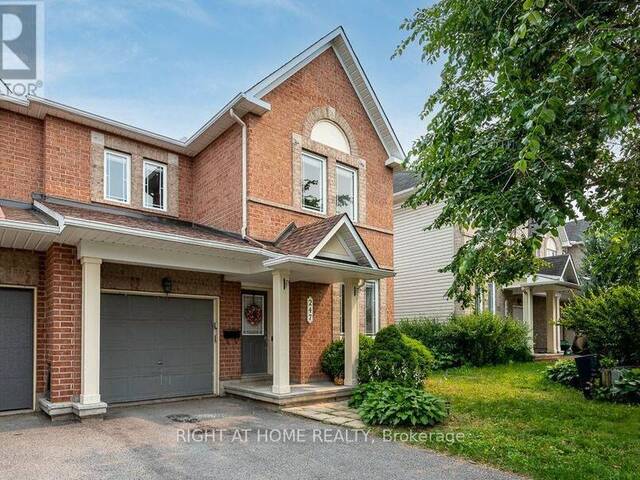 247 FELICIA CRESCENT Ottawa Ontario, K2G 7G2 - 3 Bedrooms Home For Sale