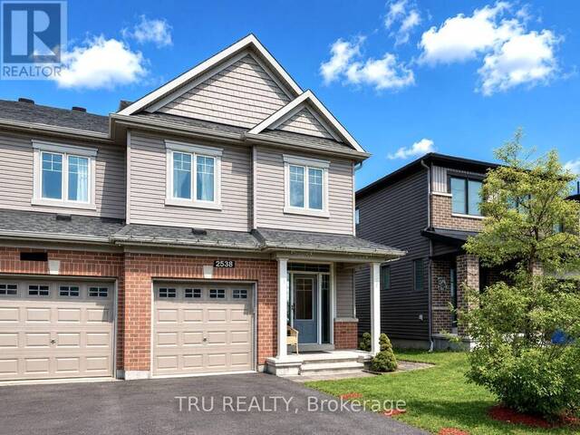 2538 RIVER MIST ROAD Ottawa Ontario, K2J 6G2 - 4 Bedrooms Home For Sale