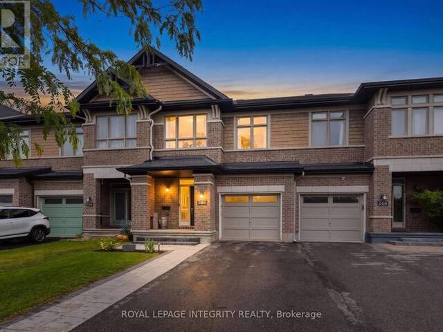 246 COOKS MILL CRESCENT Ottawa Ontario, K1V 2N1 - 3 Bedrooms Home For Sale