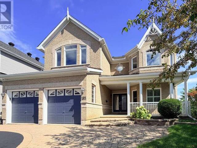 185 INSMILL CRESCENT Ottawa Ontario, K2T 1G3 - 5 Bedrooms Home For Sale