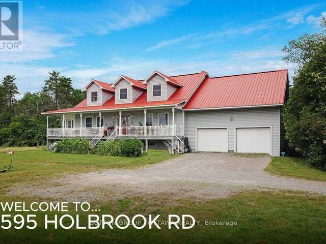 595 HOLBROOK ROAD Smiths Falls Ontario, K7A 4S7 - 4 Bedrooms Home For Sale