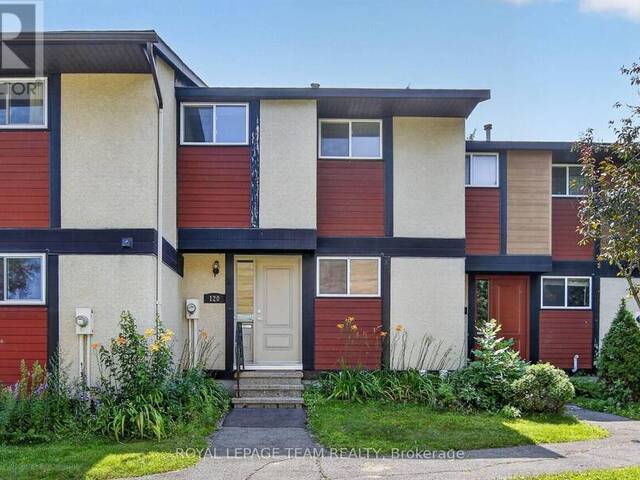 120 MCCLINTOCK WAY Ottawa Ontario, K2L 2A4 - 3 Bedrooms Condo For Sale