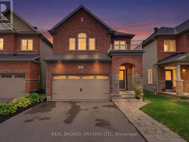 76 TAPADERO AVENUE Ottawa Ontario, K2S 1E7 - 4 Bedrooms Home For Sale