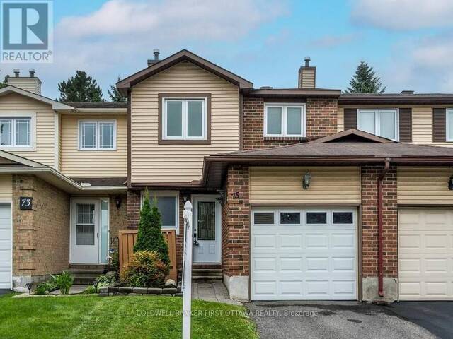 75 SUNDBACK LANE Ottawa Ontario, K2L 2W8 - 3 Bedrooms Condo For Sale
