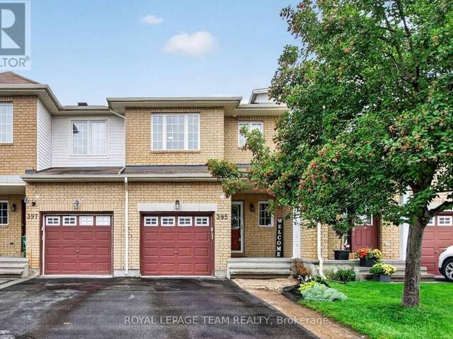 395 BRIGITTA STREET Ottawa Ontario, K2S 0J5 - 3 Bedrooms Home For Sale