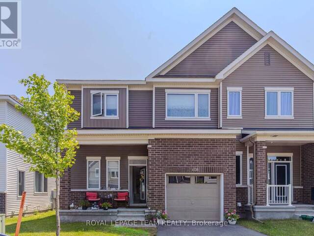 408 EPOCH STREET Ottawa Ontario, K2J 6X5 - 3 Bedrooms Home For Sale