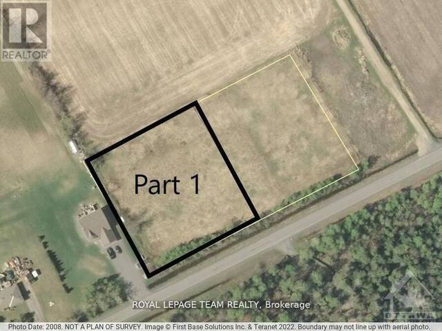 PT4PT1 FRENCH SETTLEMENT ROAD Kemptville Ontario, K0G 1J0 - Vacant Land For Sale