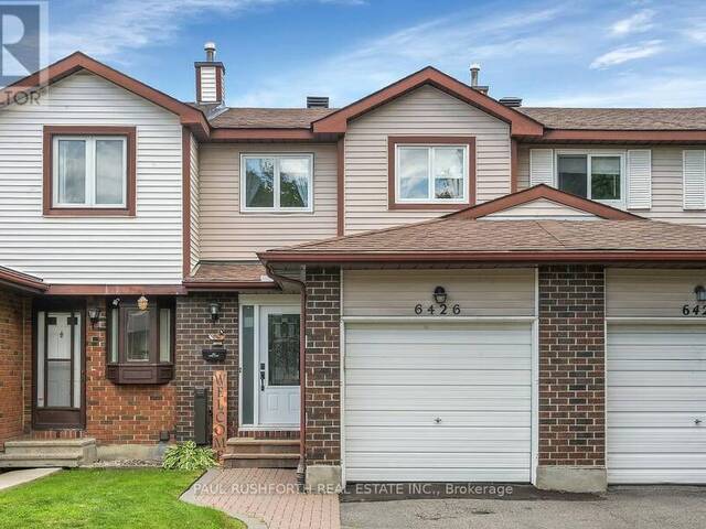 6426 NUGGETT DRIVE Ottawa Ontario, K1C 4X8 - 3 Bedrooms Condo For Sale