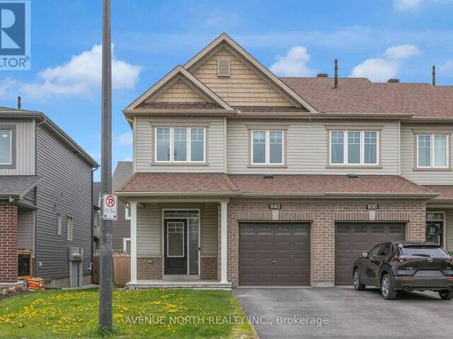 940 KILBIRNIE DRIVE Ottawa Ontario, K2J 5T9 - 3 Bedrooms Home For Sale