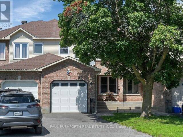 29 GRENADIER WAY Ottawa Ontario, K2J 4L3 - 3 Bedrooms Home For Sale