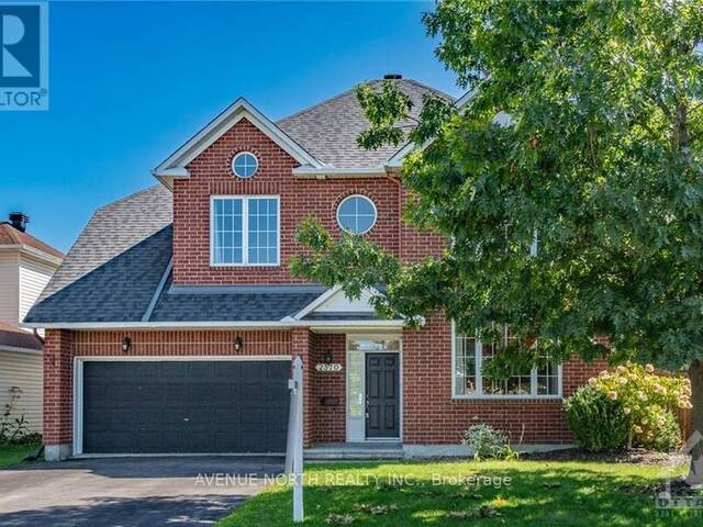 2370 LE RUISSEAU CIRCLE Ottawa Ontario, K1W 1K8 - 4 Bedrooms Home For Sale