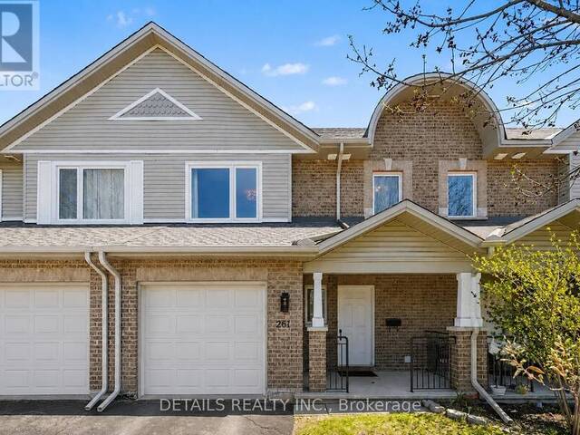 261 PARKIN CIRCLE Ottawa Ontario, K1T 4G8 - 3 Bedrooms Home For Sale