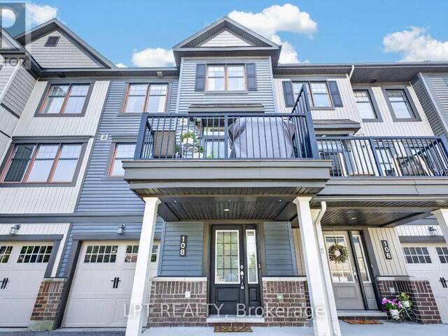 108 SWEETWATER LANE Ottawa Ontario, K2T 0L1 - 2 Bedrooms Home For Sale