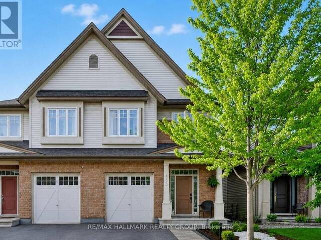 163 HIGHBURY PARK DRIVE Ottawa Ontario, K2J 5Y1 - 4 Bedrooms Home For Sale