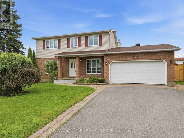 3351 DESCOTES CIRCLE Clarence-Rockland Ontario, K4K 1A7 - 4 Bedrooms Home For Sale