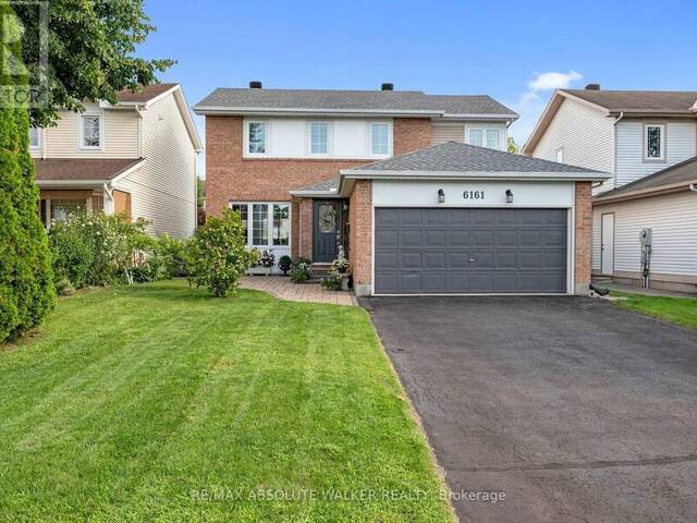 6161 LARIVIERE CRESCENT Ottawa Ontario, K1W 1C7 - 3 Bedrooms Home For Sale