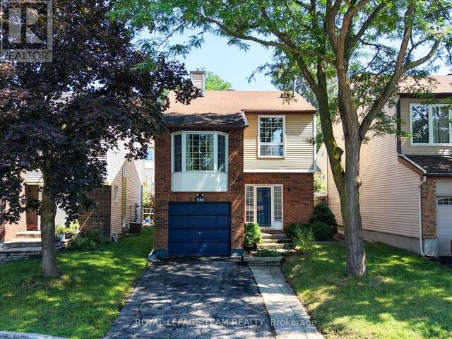 930 ALENMEDE CRESCENT Ottawa Ontario, K2B 8K5 - 4 Bedrooms Home For Sale