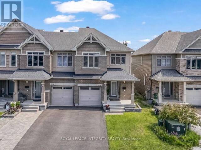 216 GOSSAMER STREET Ottawa Ontario, K1C 7G4 - 3 Bedrooms Home For Sale