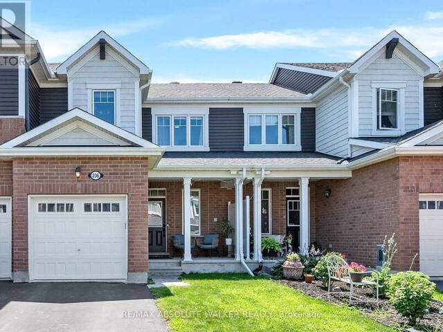 236 WILLOW ASTER CIRCLE Ottawa Ontario, K4A 1C9 - 3 Bedrooms Home For Sale