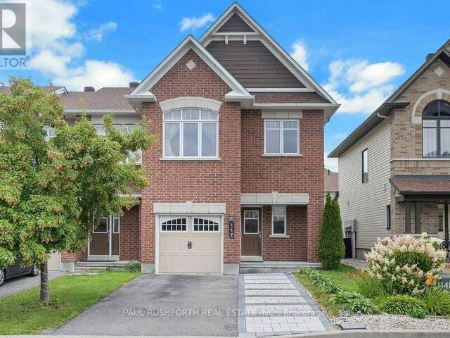 117 LERTA WAY Ottawa Ontario, K4A 0W5 - 4 Bedrooms Home For Sale